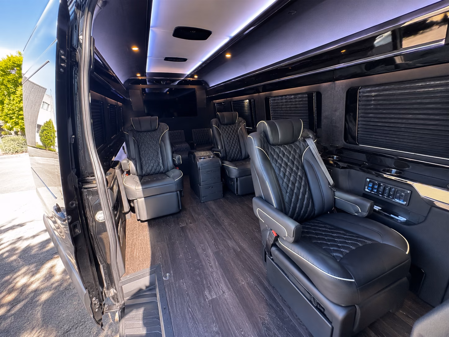 palmdale employee transportation onboard seating