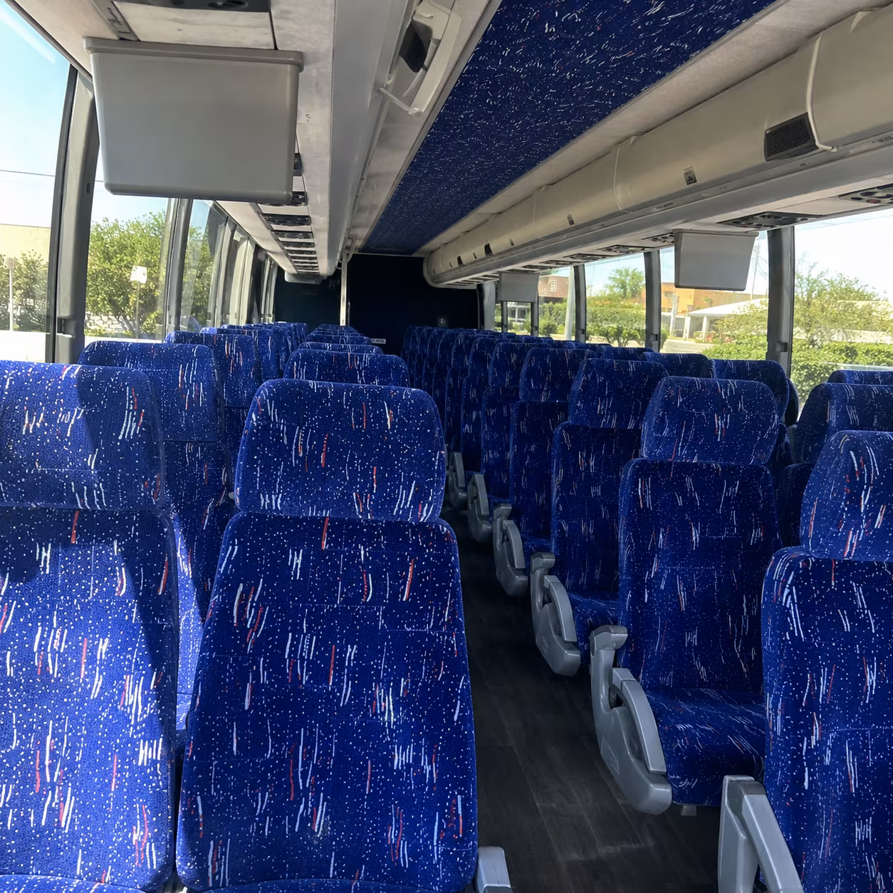 palmdale government military transportation onboard seating